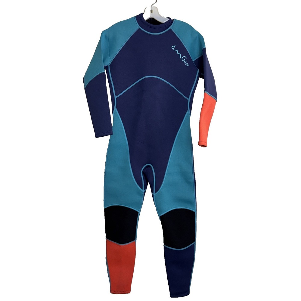 OMGear Wetsuit Neoprene Diving Suit‎ Women's Size L Vibrant Surf Snorkel